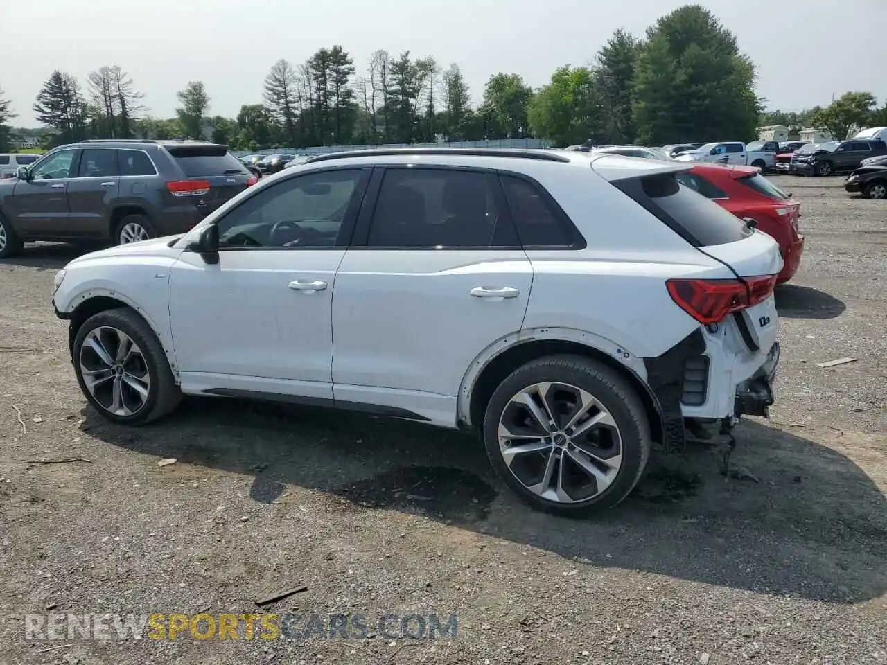 2 Photograph of a damaged car WA1EECF34N1058134 AUDI Q3 2022