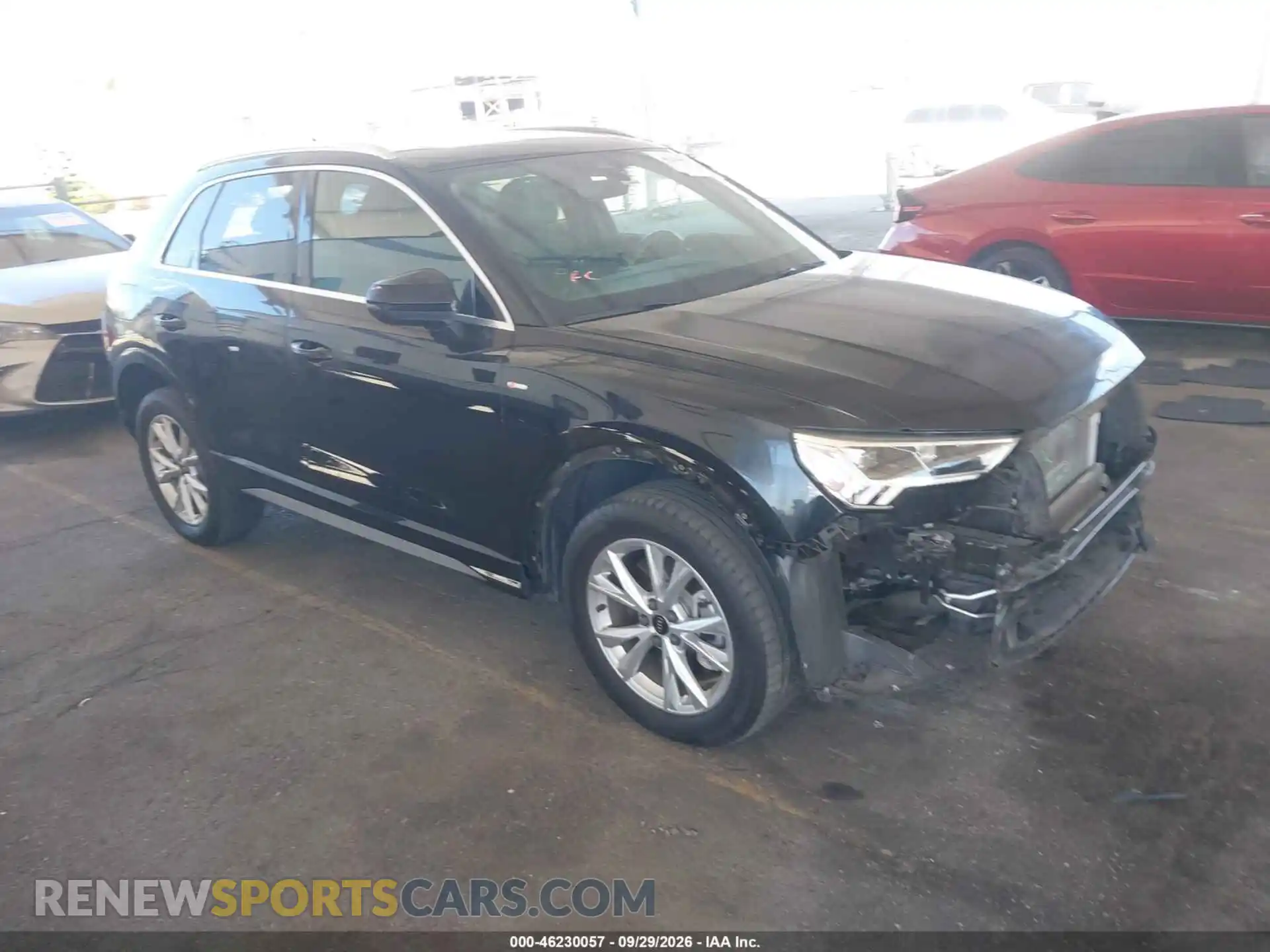 1 Photograph of a damaged car WA1EECF35N1068624 AUDI Q3 2022