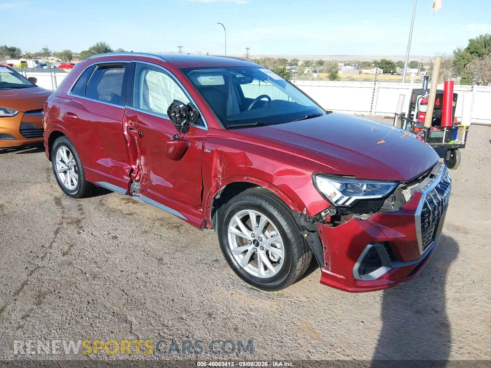 1 Photograph of a damaged car WA1EECF36N1062086 AUDI Q3 2022