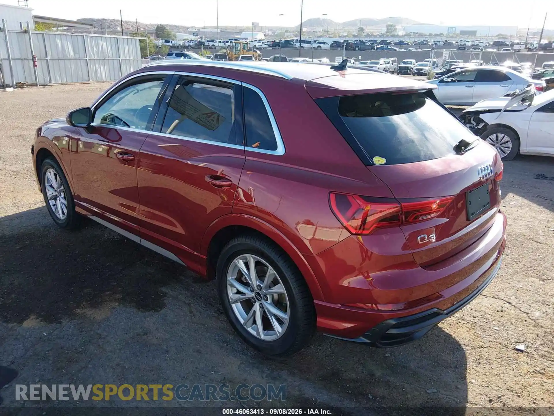 3 Photograph of a damaged car WA1EECF36N1062086 AUDI Q3 2022