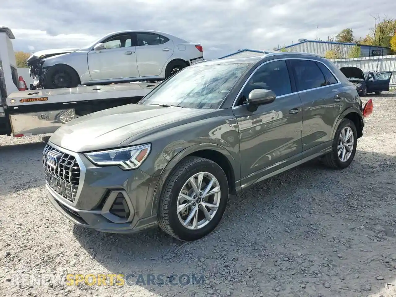 1 Photograph of a damaged car WA1EECF36N1136364 AUDI Q3 2022