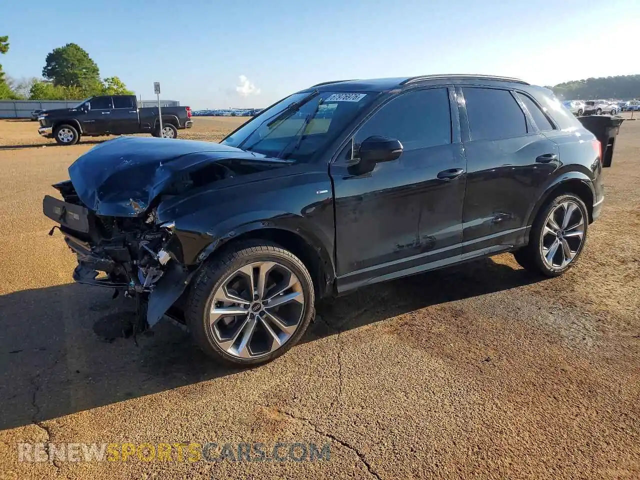 1 Фотография поврежденного автомобиля WA1EECF37N1004133 AUDI Q3 2022