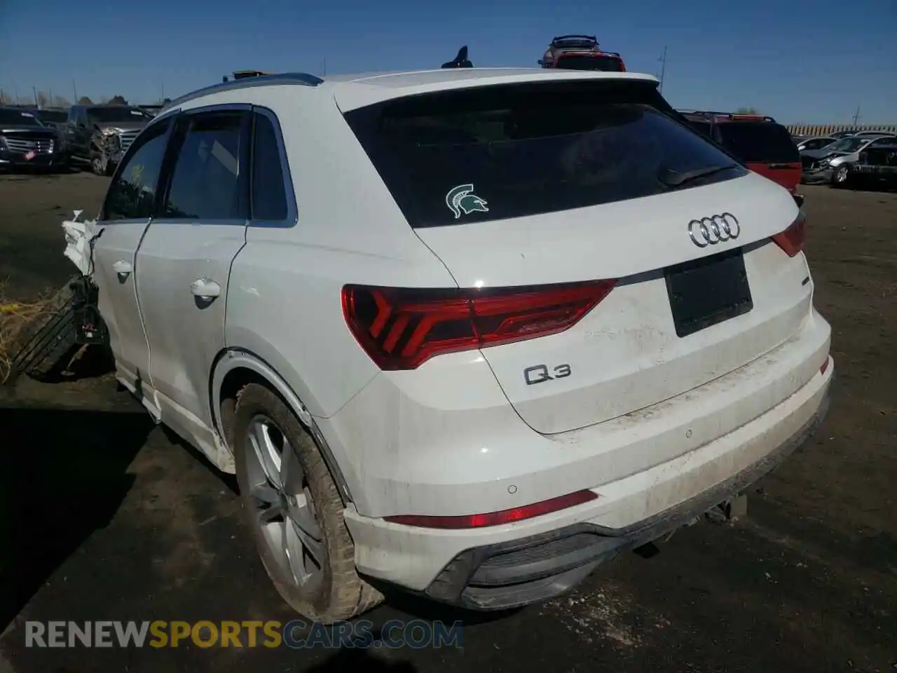 3 Photograph of a damaged car WA1EECF37N1026441 AUDI Q3 2022