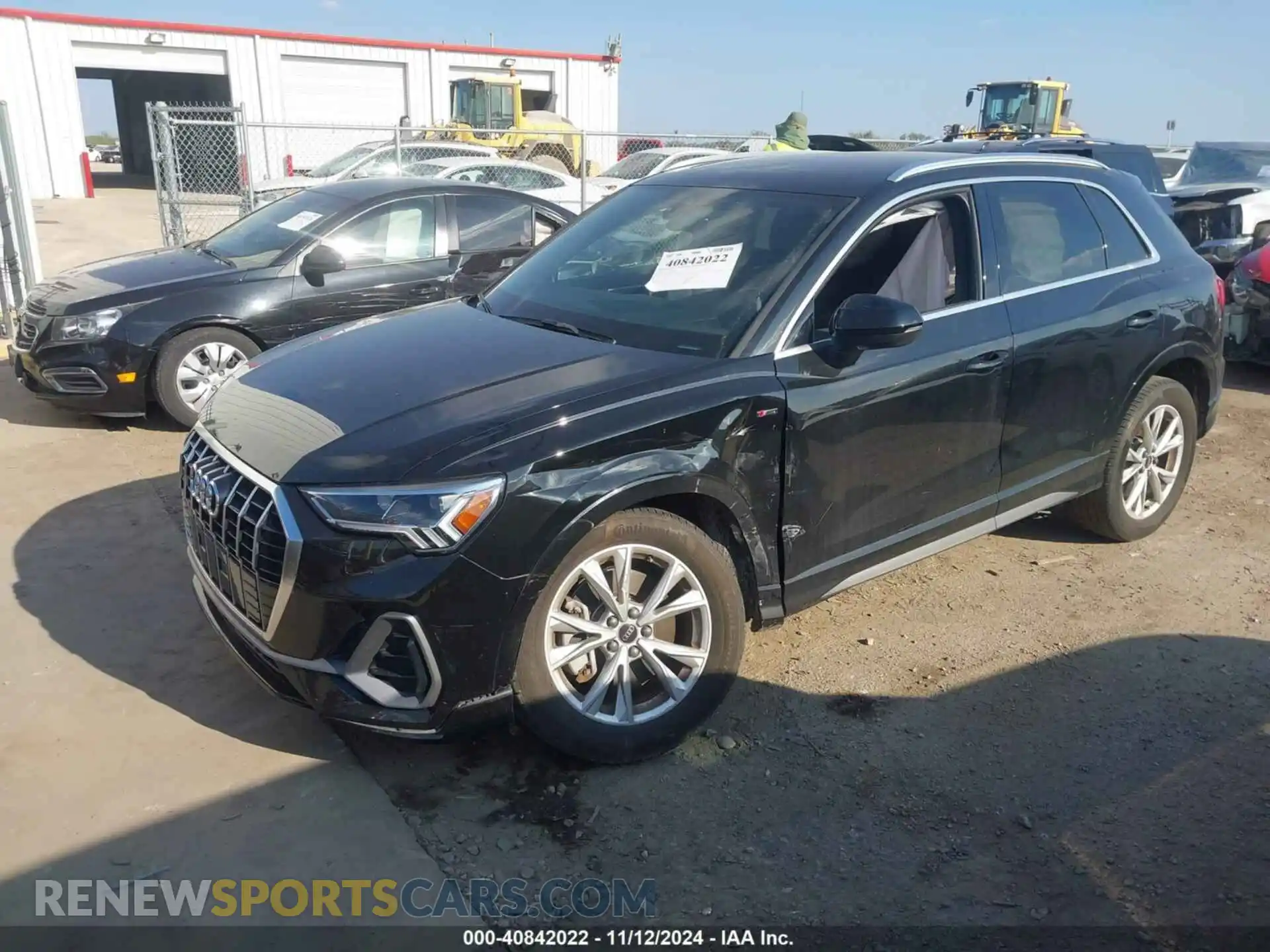 2 Photograph of a damaged car WA1EECF37N1096926 AUDI Q3 2022