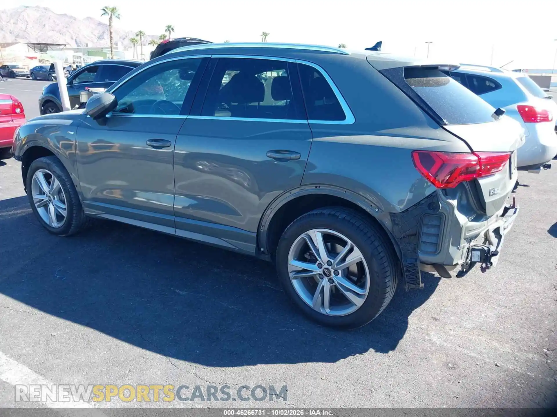 3 Photograph of a damaged car WA1EECF38N1027159 AUDI Q3 2022