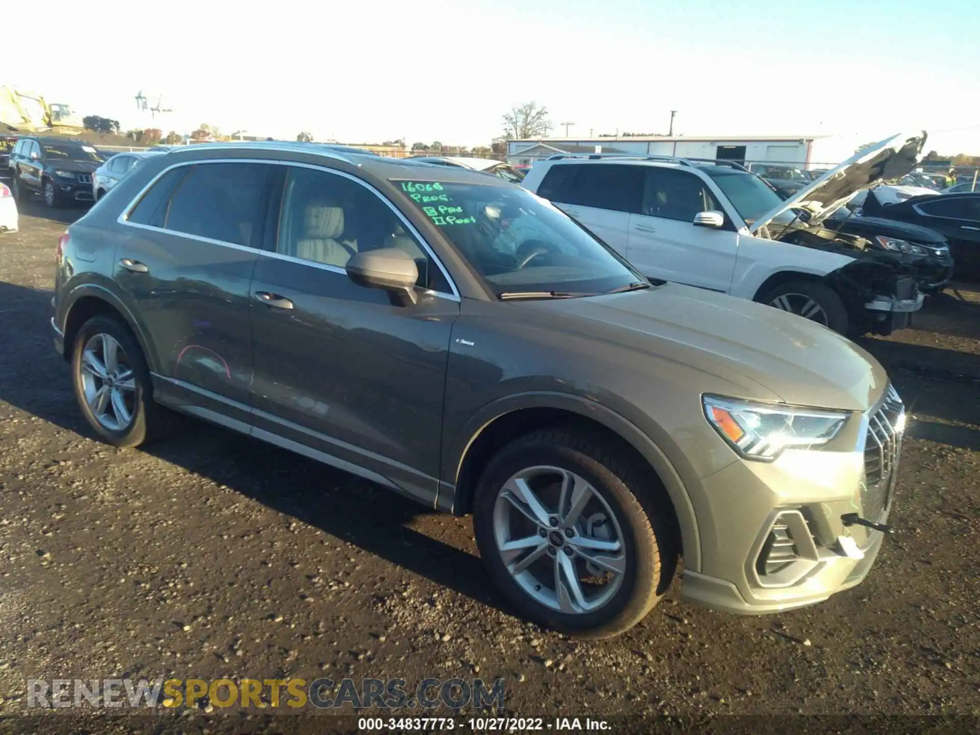 1 Photograph of a damaged car WA1EECF38N1079780 AUDI Q3 2022