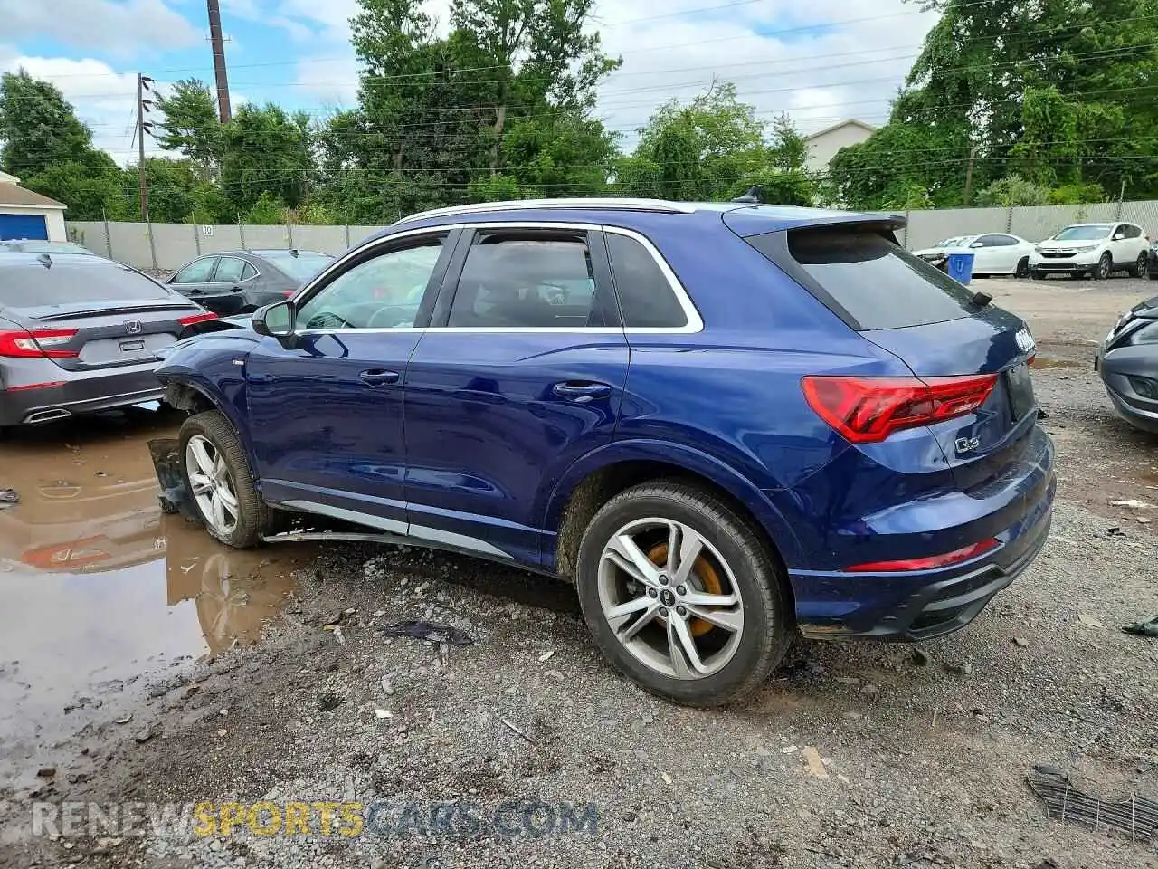 2 Photograph of a damaged car WA1EECF38N1081027 AUDI Q3 2022