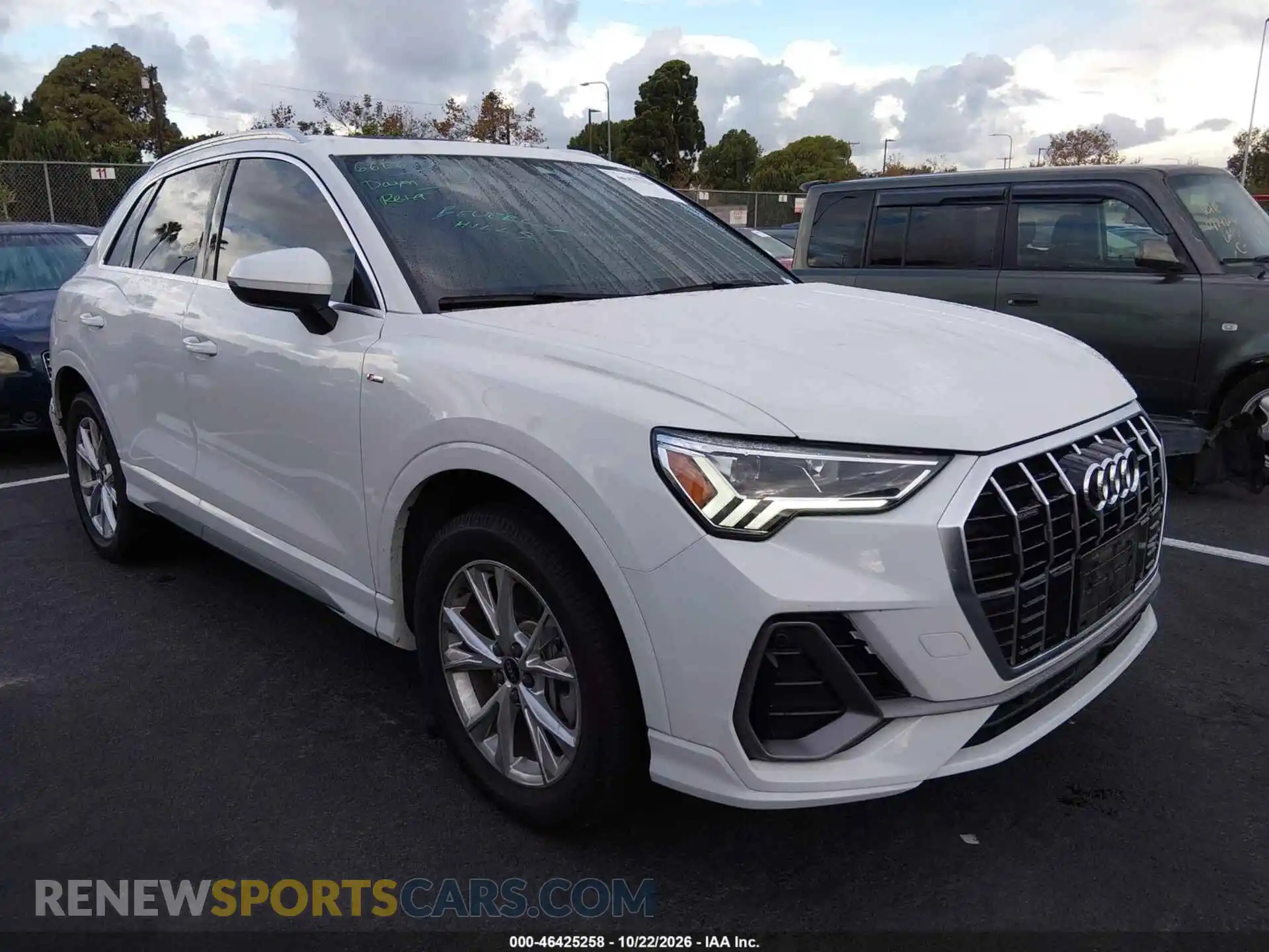 1 Фотография поврежденного автомобиля WA1EECF38N1129920 AUDI Q3 2022
