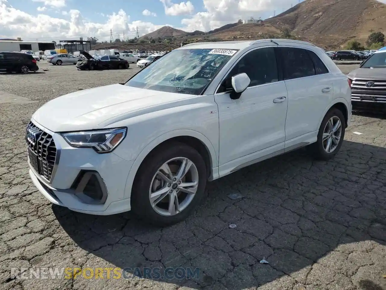1 Photograph of a damaged car WA1EECF39N1064530 AUDI Q3 2022