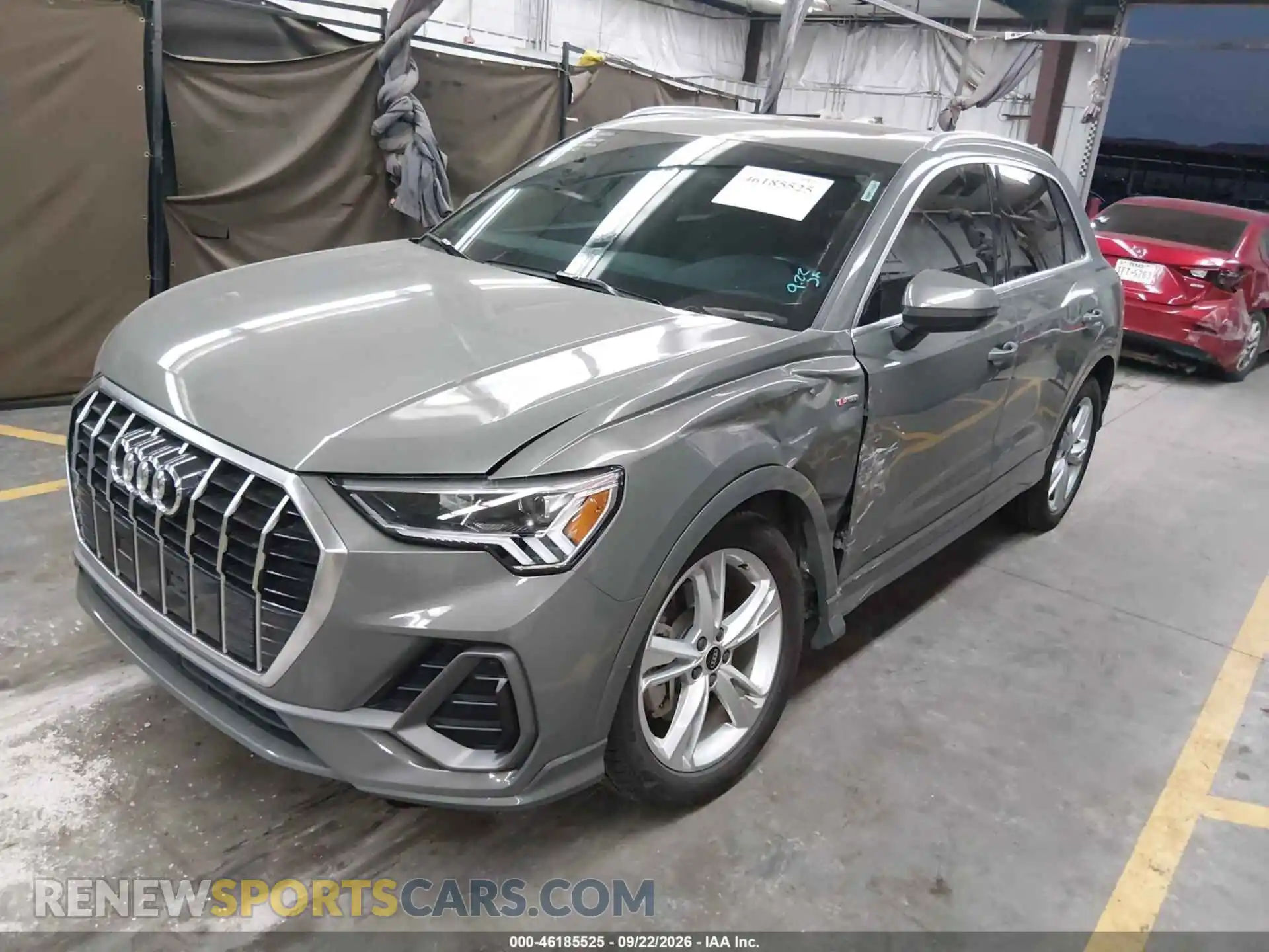 2 Photograph of a damaged car WA1EECF39N1083580 AUDI Q3 2022