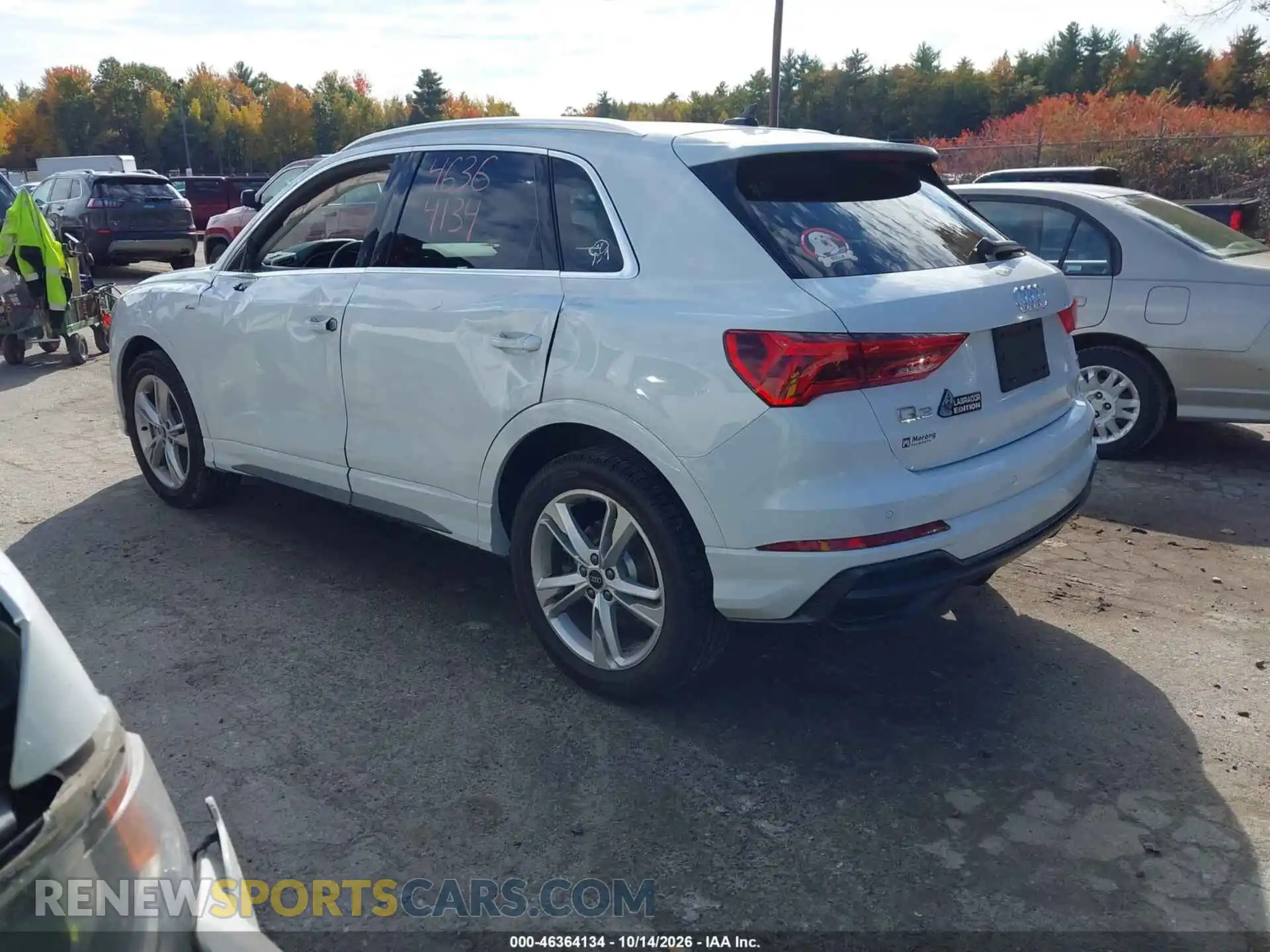 3 Photograph of a damaged car WA1EECF39N1084552 AUDI Q3 2022