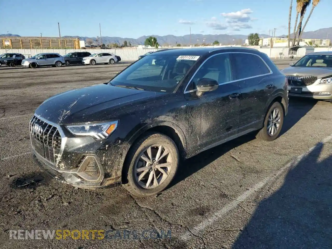 1 Photograph of a damaged car WA1EECF39N1111474 AUDI Q3 2022