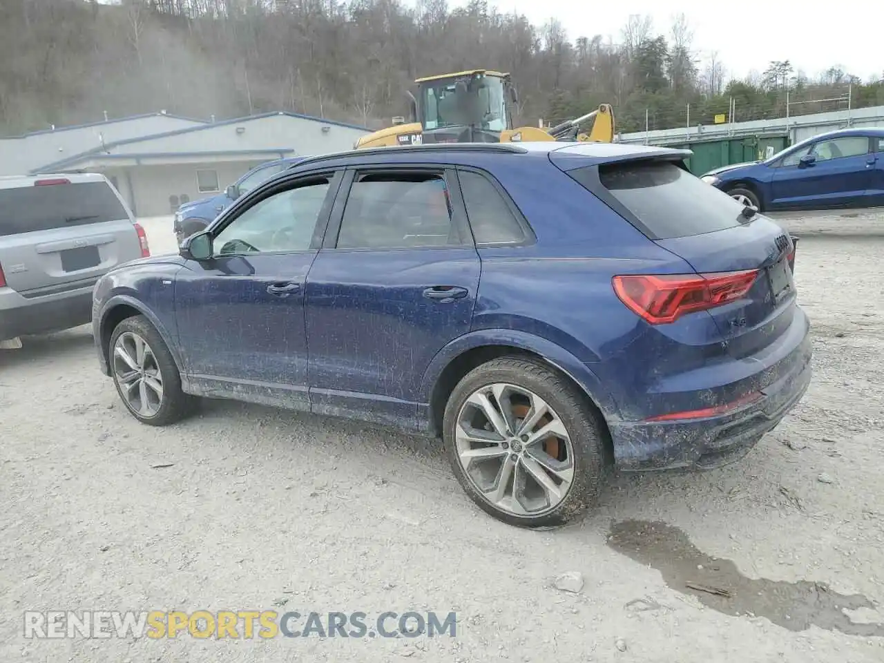 2 fotografías del automóvil dañado WA1EECF3XN1007754 AUDI Q3 2022