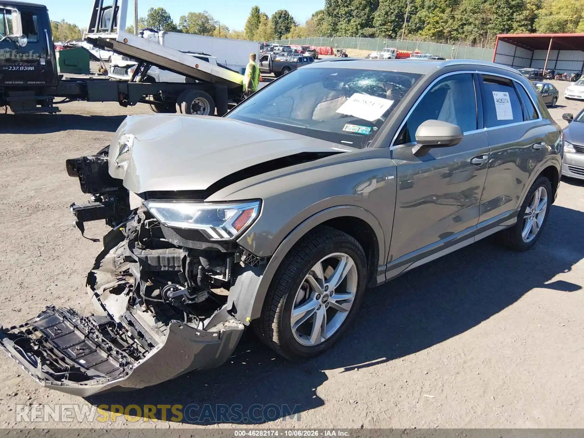 2 Photograph of a damaged car WA1EEDF30N1017862 AUDI Q3 2022