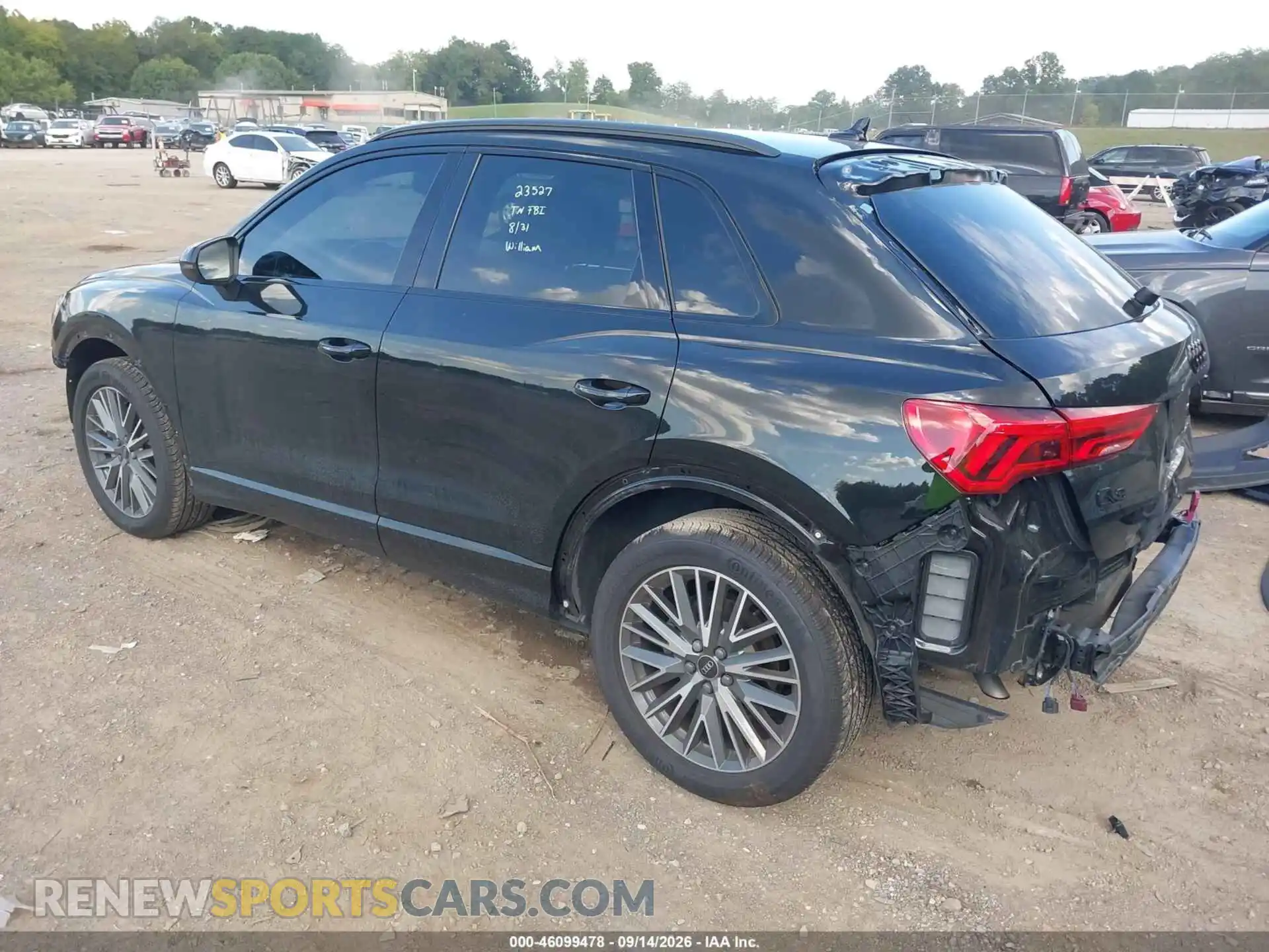 3 Photograph of a damaged car WA1AUCF3XP1124495 AUDI Q3 2023