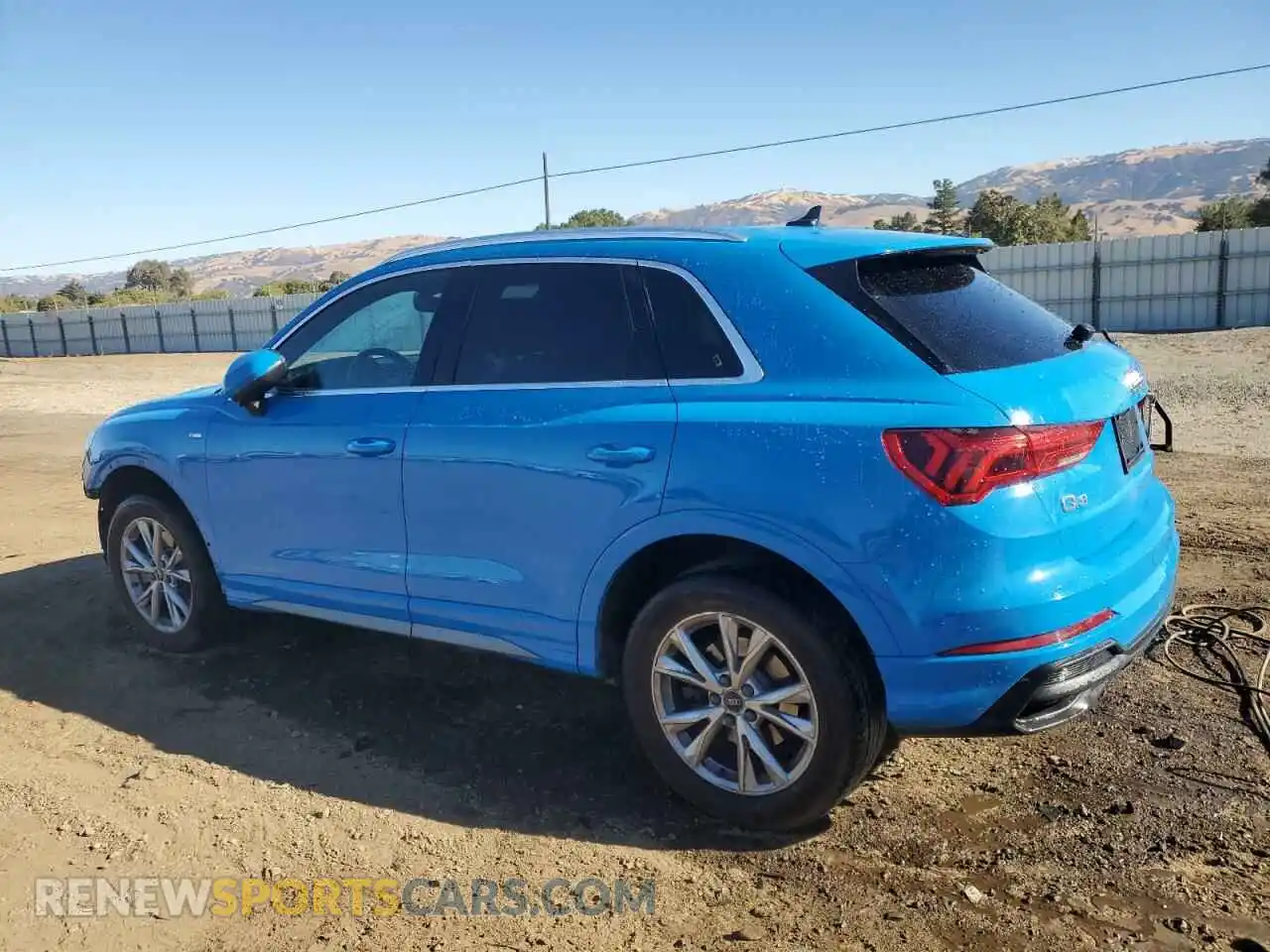 2 Photograph of a damaged car WA1DECF30P1106162 AUDI Q3 2023