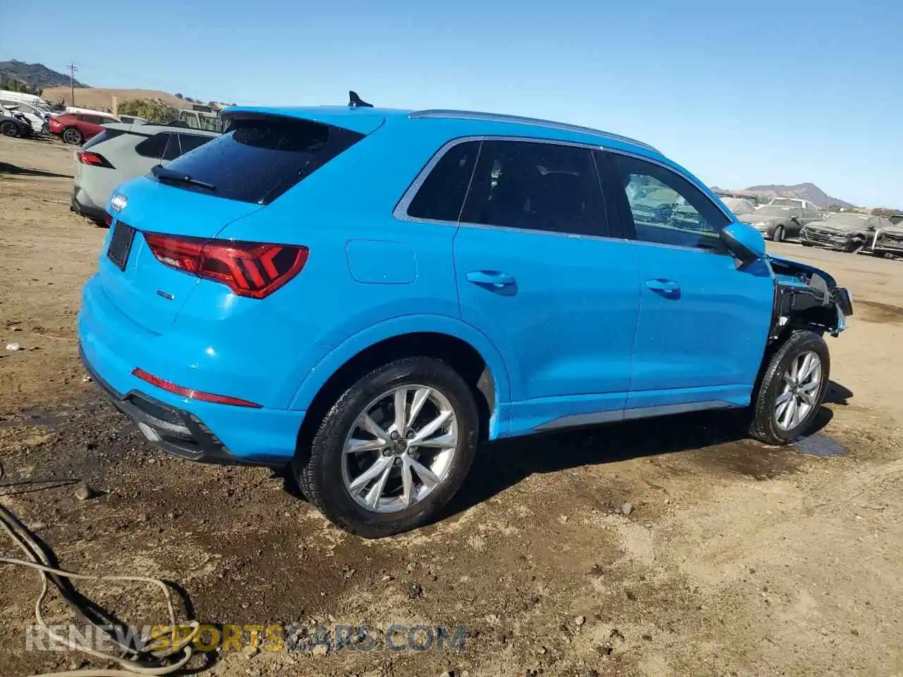 3 Photograph of a damaged car WA1DECF30P1106162 AUDI Q3 2023