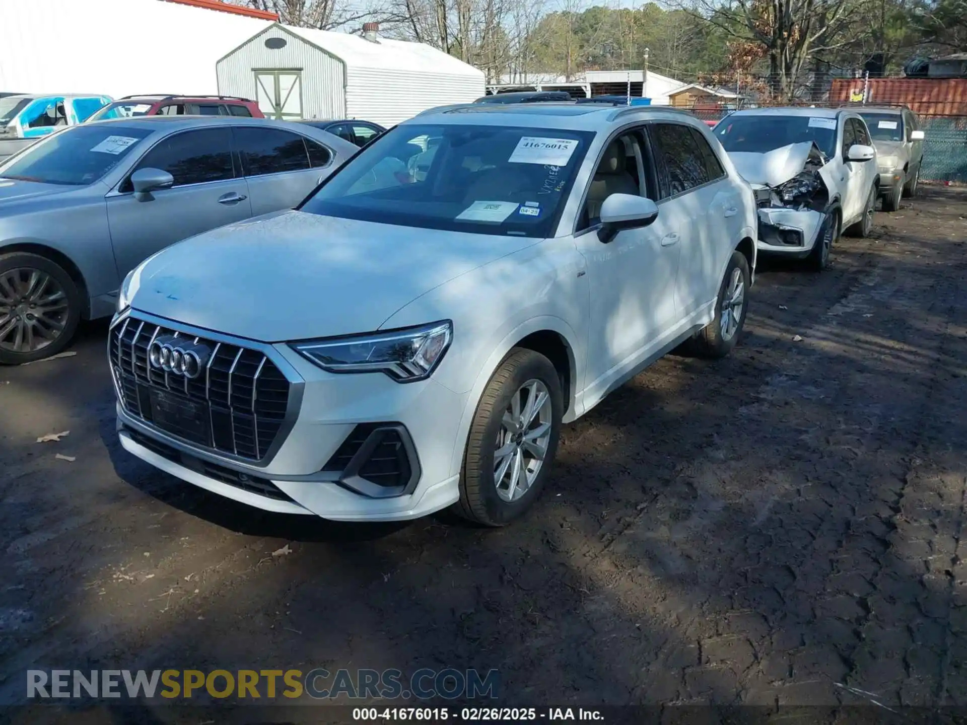 2 Photograph of a damaged car WA1DECF30P1111460 AUDI Q3 2023