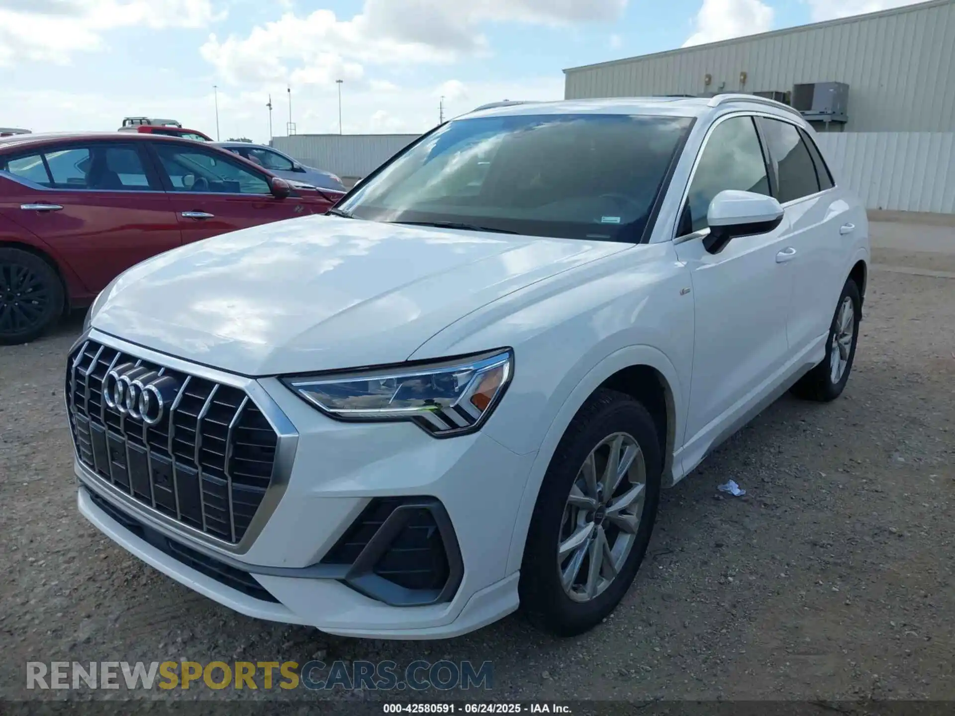 2 Photograph of a damaged car WA1DECF31P1130518 AUDI Q3 2023