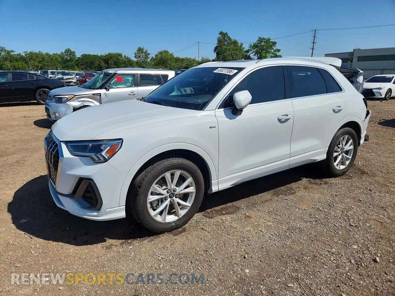 1 fotografías del automóvil dañado WA1DECF32P1119009 AUDI Q3 2023