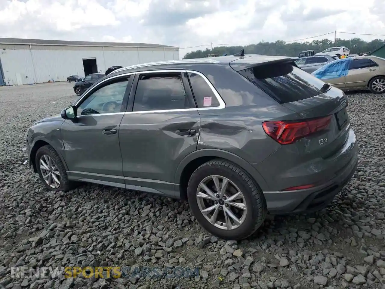 2 Photograph of a damaged car WA1DECF32P1135579 AUDI Q3 2023