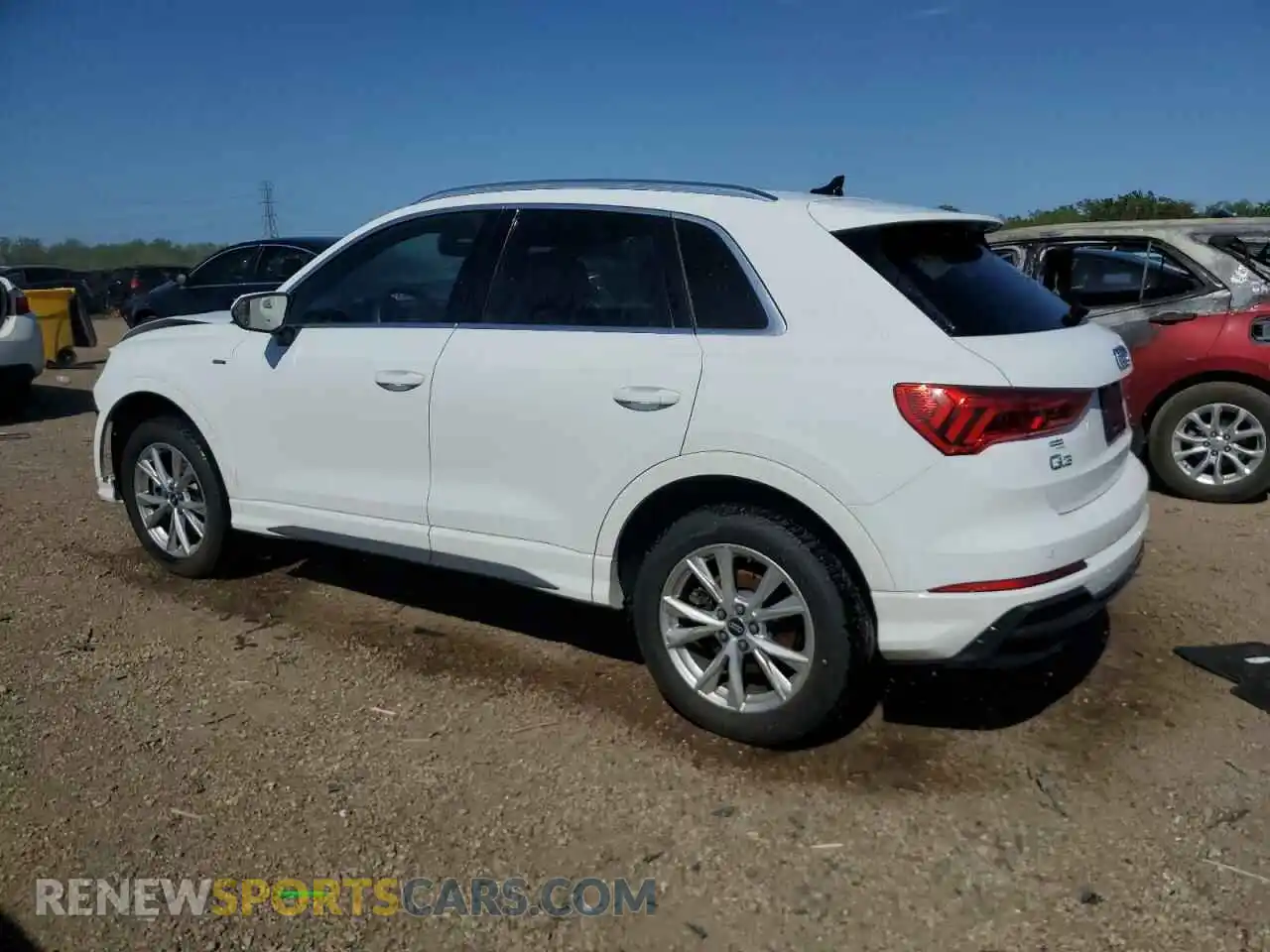 2 Photograph of a damaged car WA1DECF34P1049951 AUDI Q3 2023