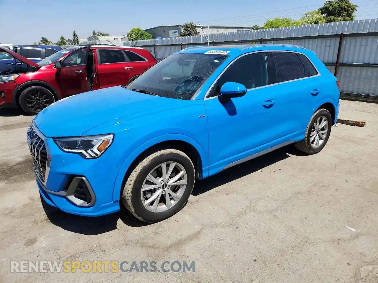 1 Фотография поврежденного автомобиля WA1DECF34P1104446 AUDI Q3 2023