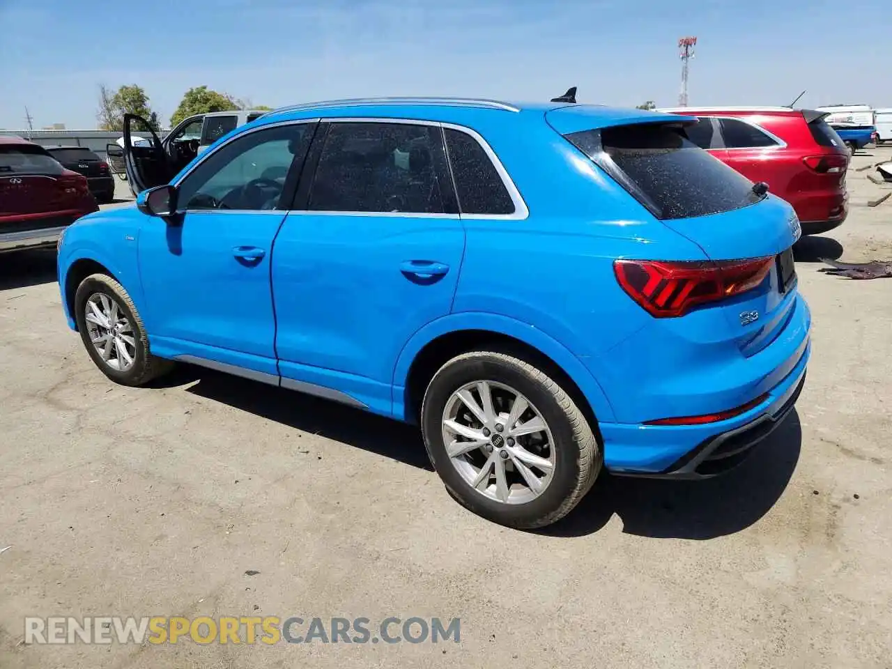 2 Фотография поврежденного автомобиля WA1DECF34P1104446 AUDI Q3 2023