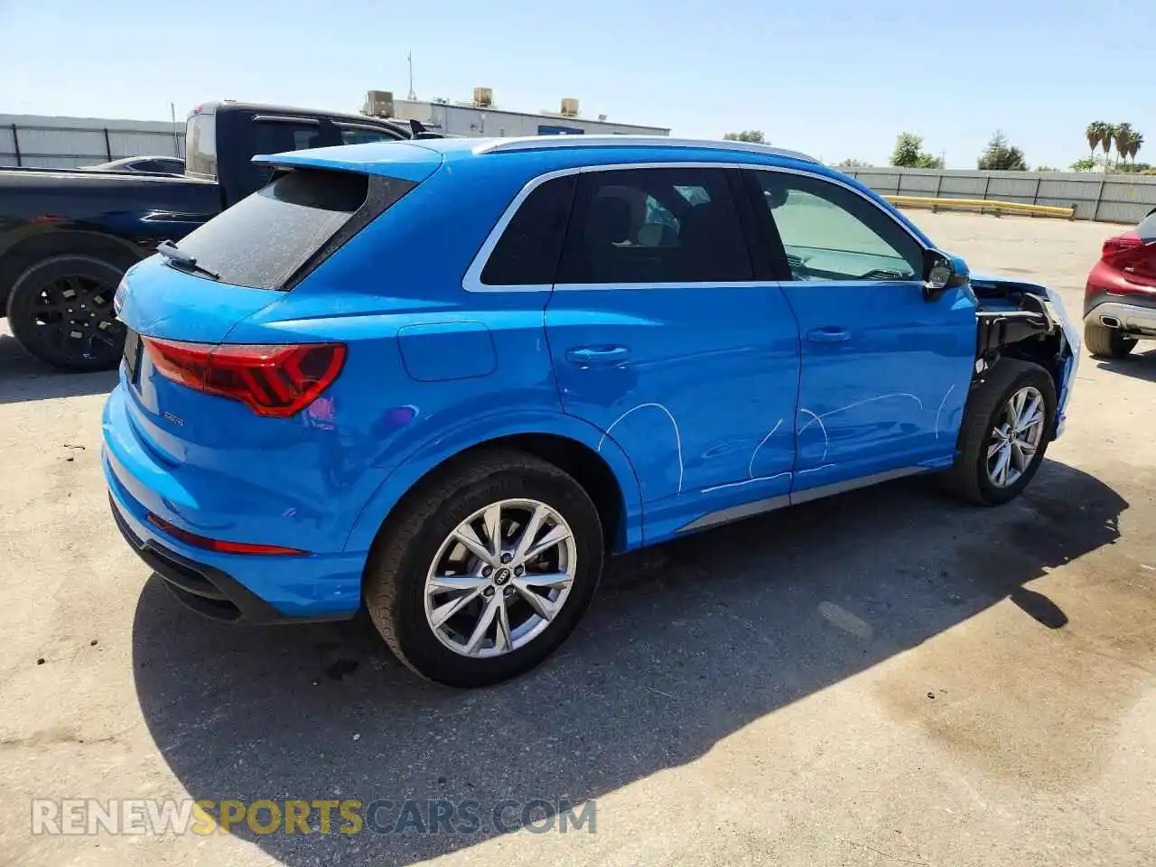 3 Фотография поврежденного автомобиля WA1DECF34P1104446 AUDI Q3 2023