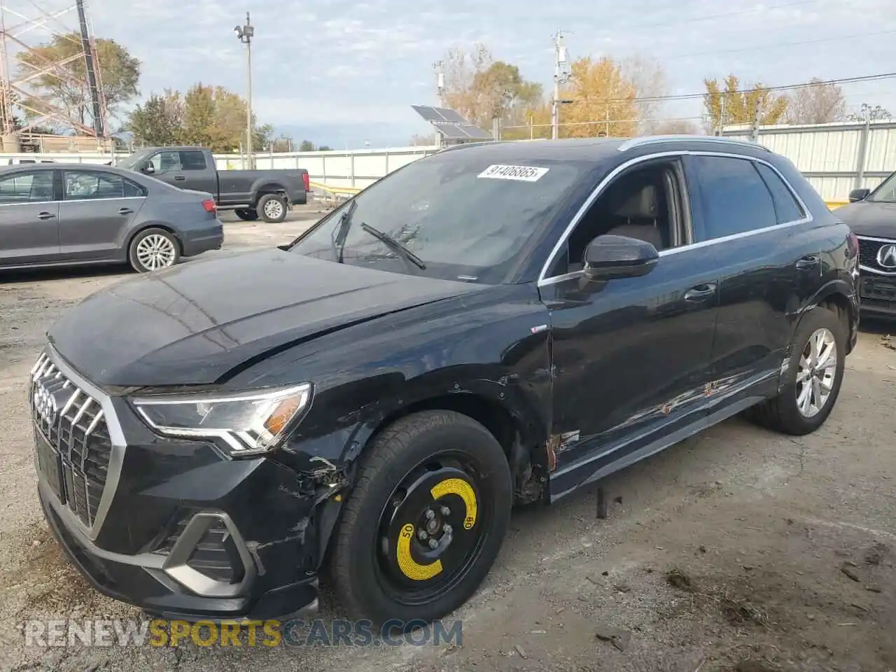 1 Фотография поврежденного автомобиля WA1DECF35P1052390 AUDI Q3 2023