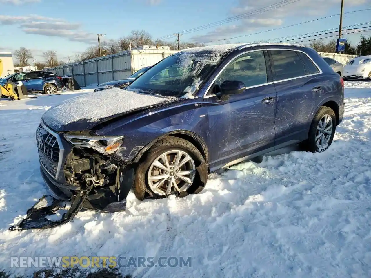 1 Photograph of a damaged car WA1DECF35P1075264 AUDI Q3 2023