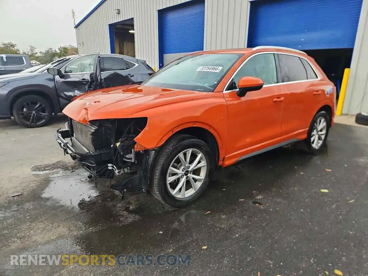 1 fotografías del automóvil dañado WA1DECF35P1106822 AUDI Q3 2023