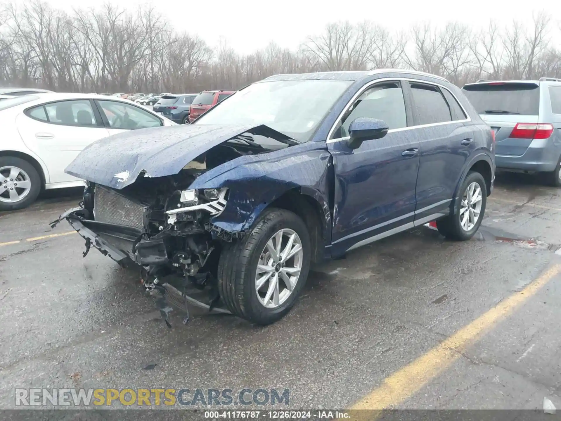 2 Photograph of a damaged car WA1DECF35P1113706 AUDI Q3 2023