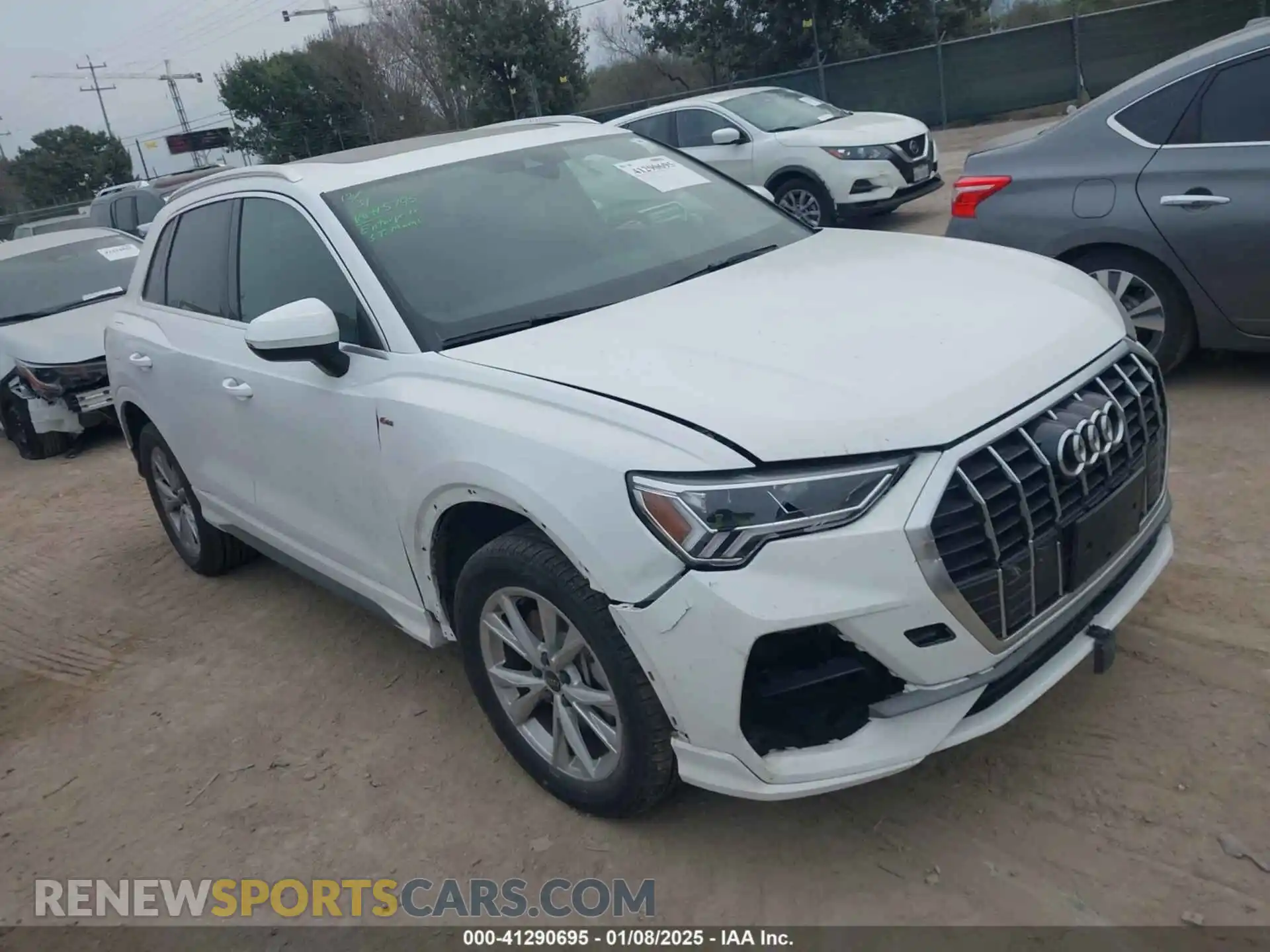 1 Photograph of a damaged car WA1DECF35P1140355 AUDI Q3 2023