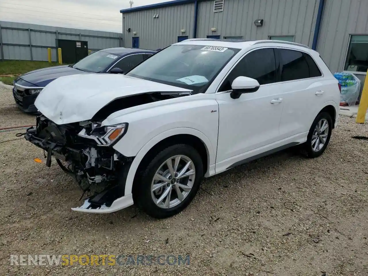 1 Photograph of a damaged car WA1DECF36P1056013 AUDI Q3 2023