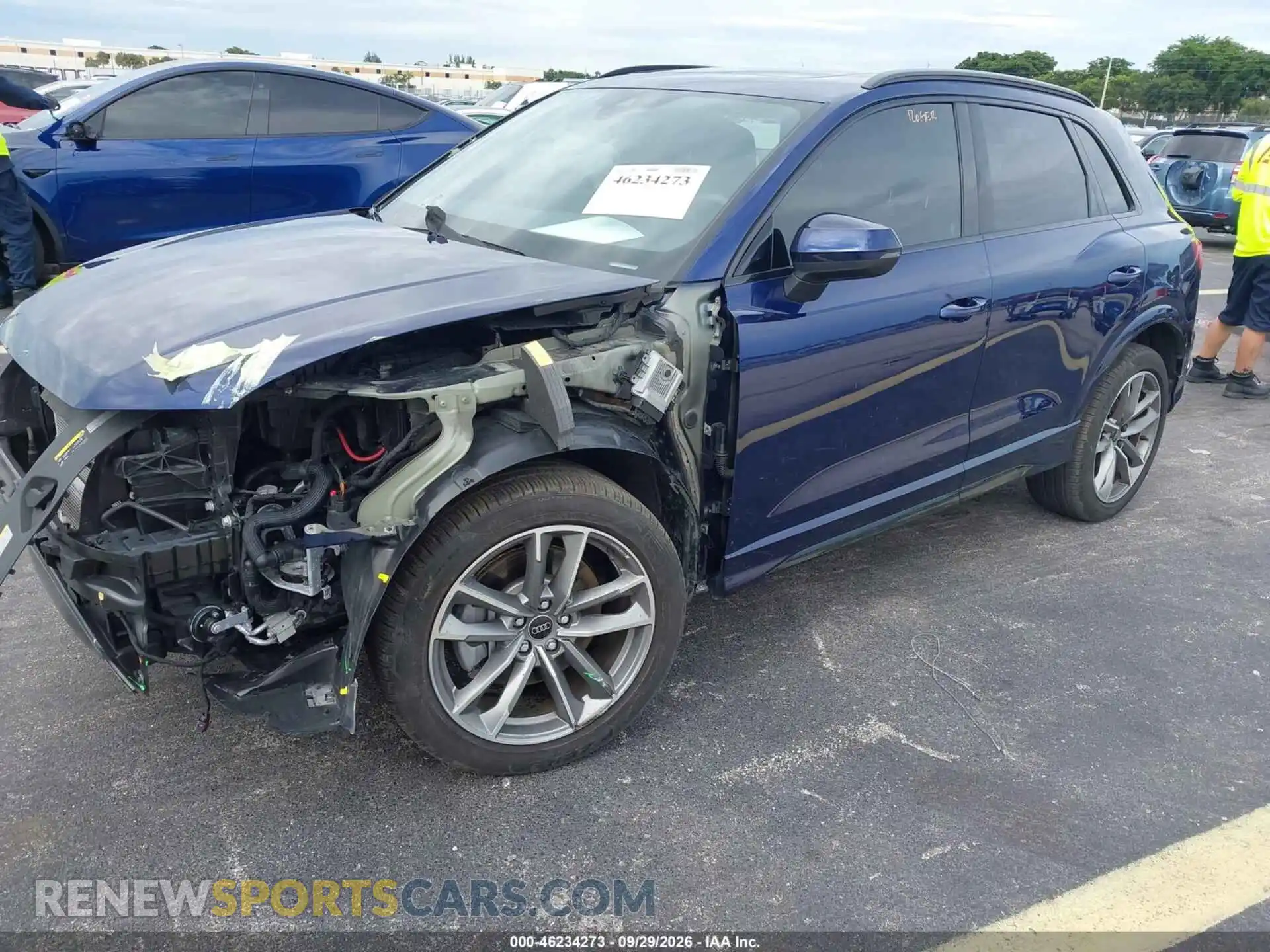 2 Photograph of a damaged car WA1DECF37P1136937 AUDI Q3 2023