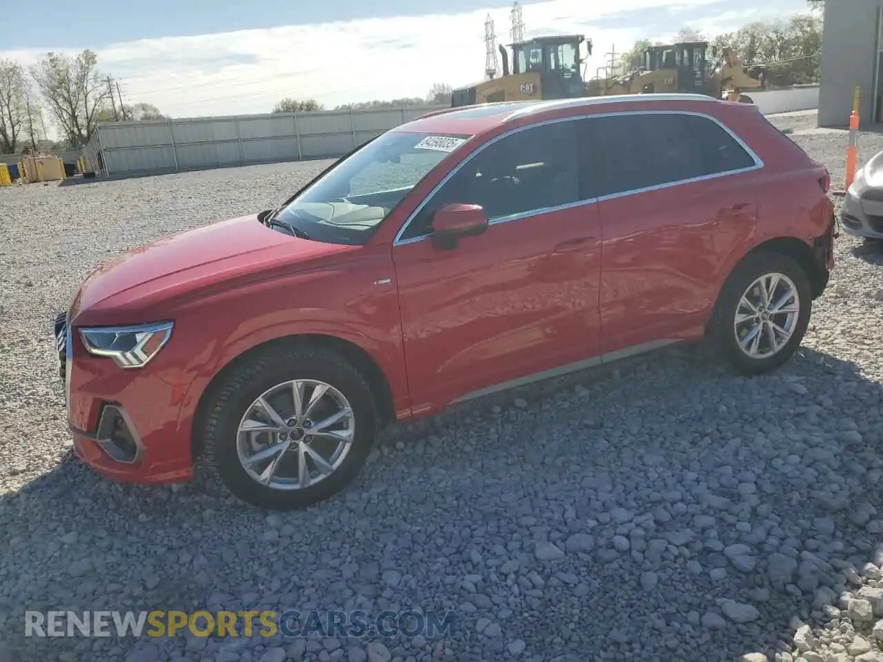 1 Photograph of a damaged car WA1DECF39P1037844 AUDI Q3 2023