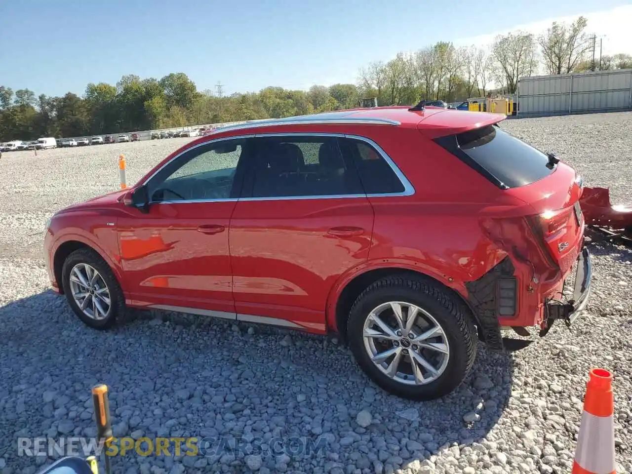 2 Photograph of a damaged car WA1DECF39P1037844 AUDI Q3 2023