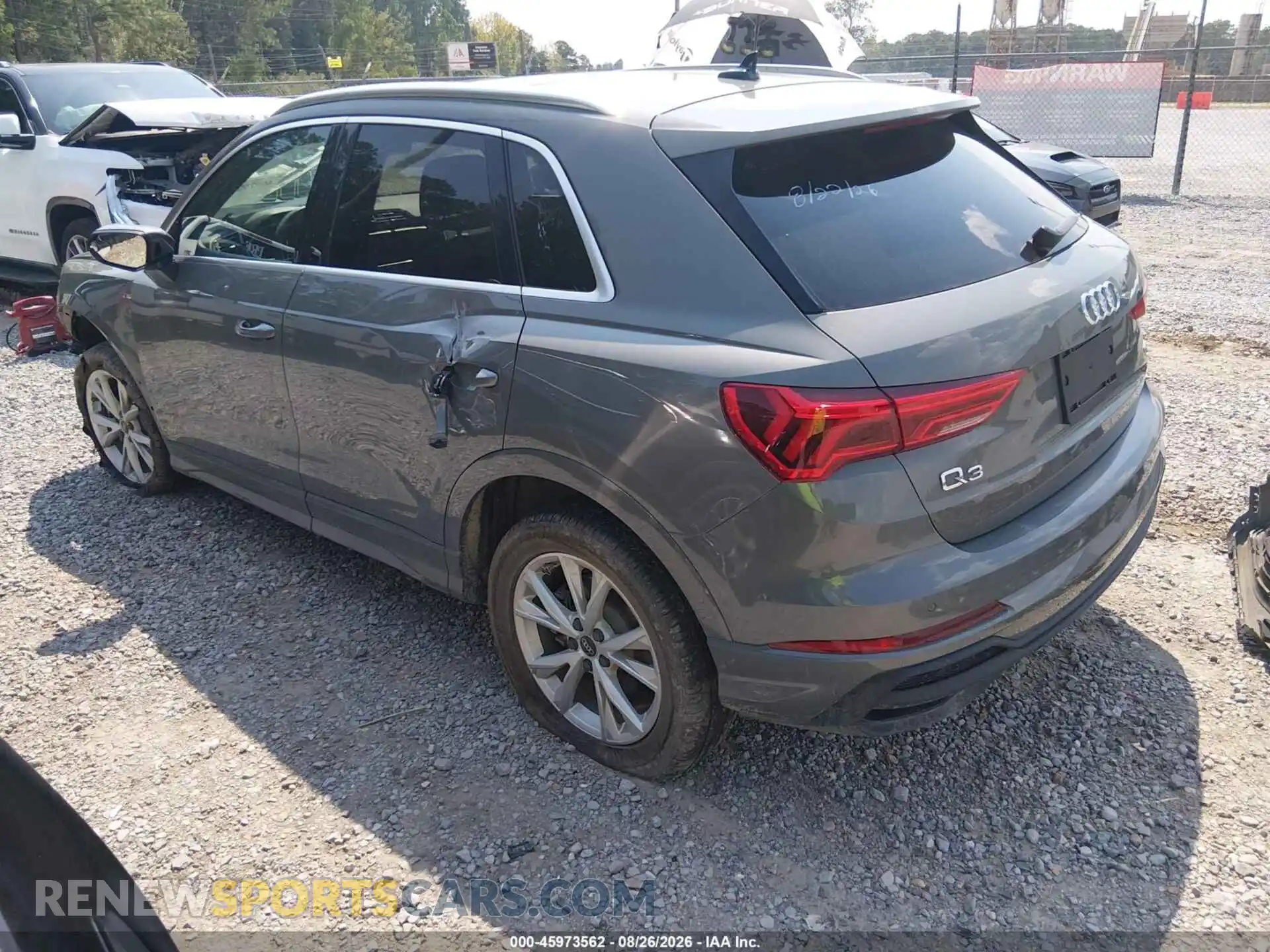3 fotografías del automóvil dañado WA1DECF39P1087398 AUDI Q3 2023
