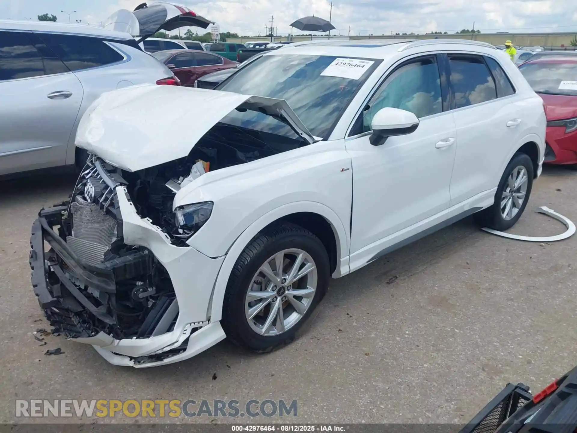 2 Photograph of a damaged car WA1DECF39P1113207 AUDI Q3 2023