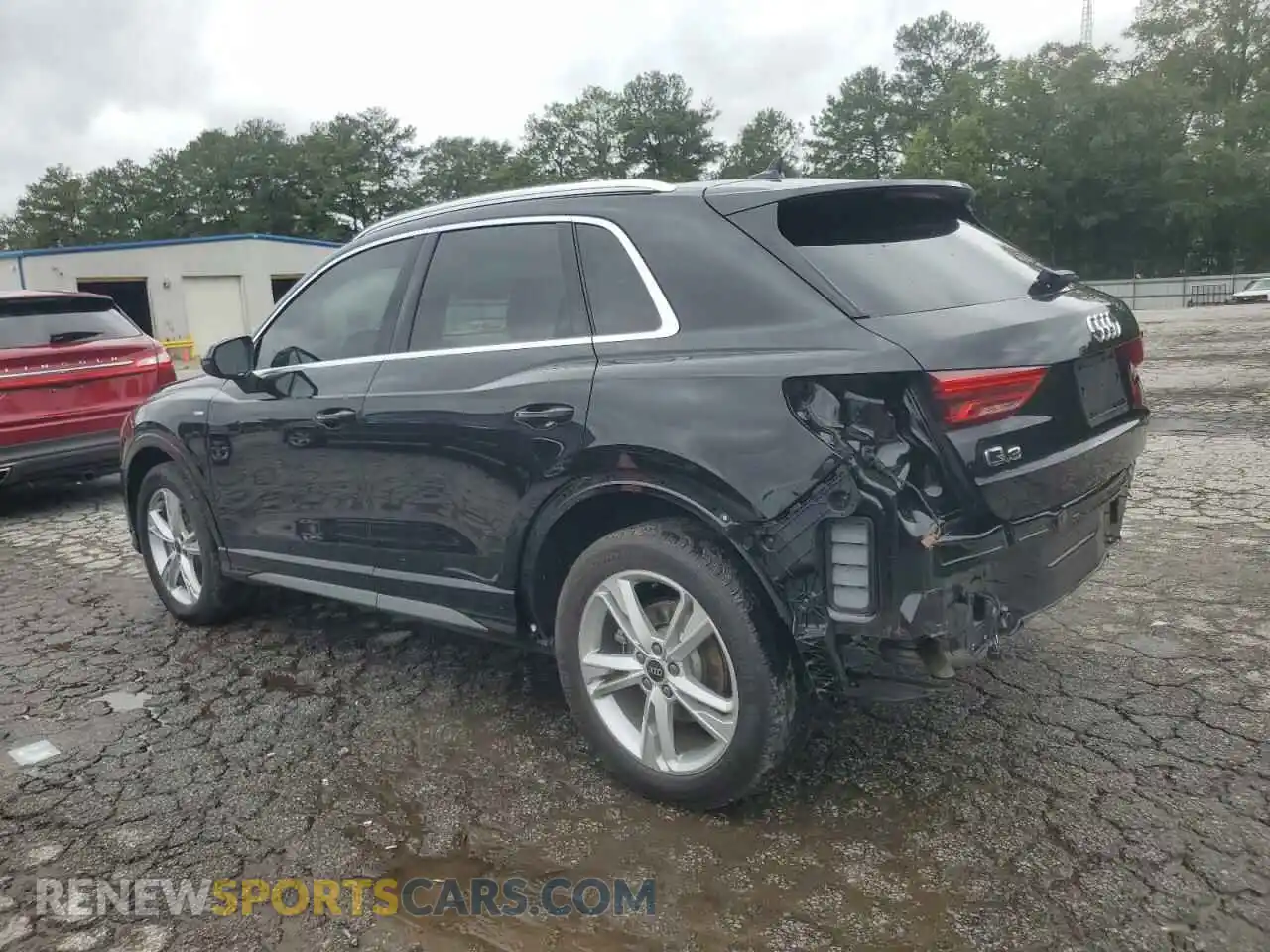 2 Photograph of a damaged car WA1DECF39P1122151 AUDI Q3 2023