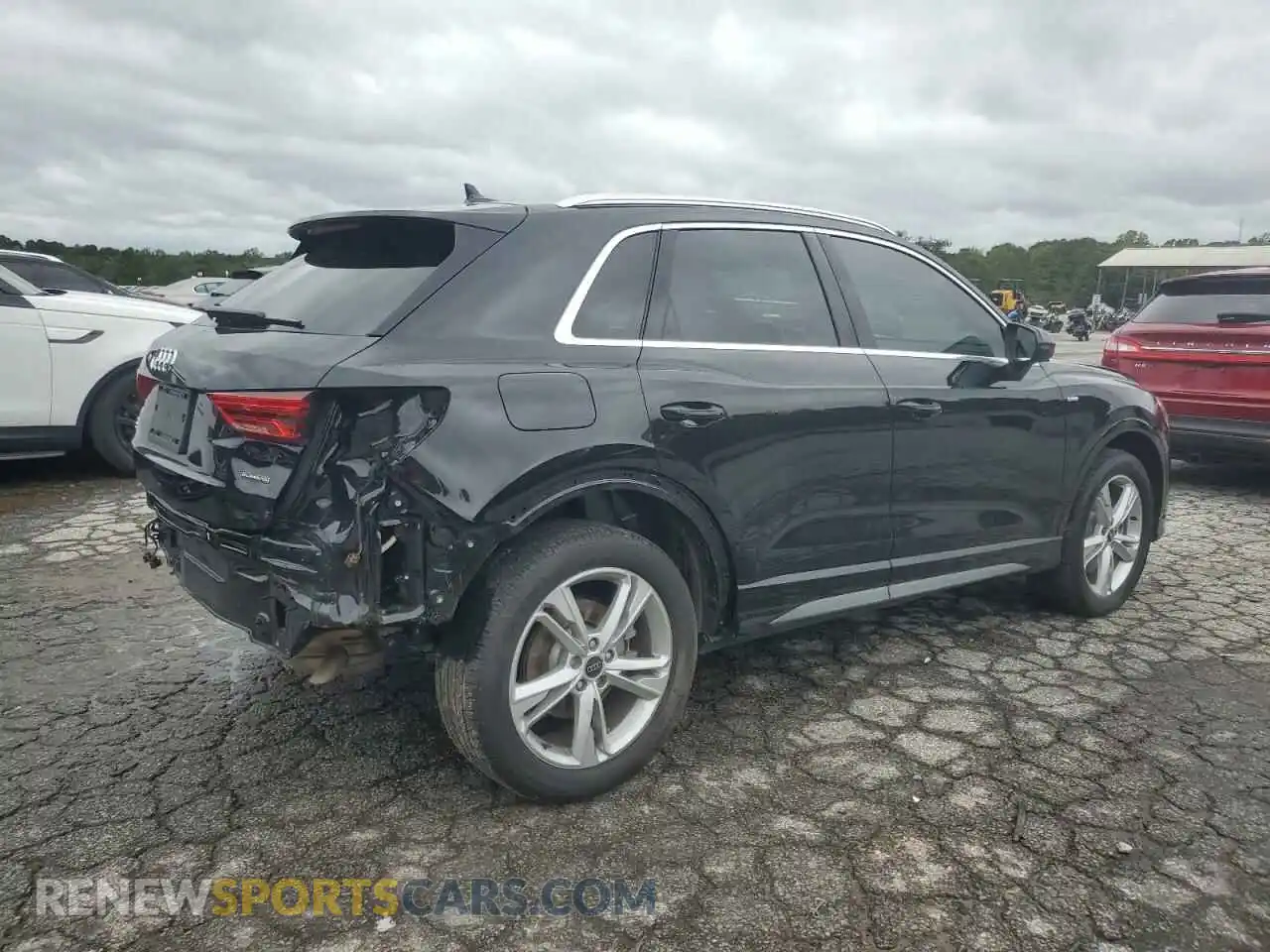 3 Photograph of a damaged car WA1DECF39P1122151 AUDI Q3 2023