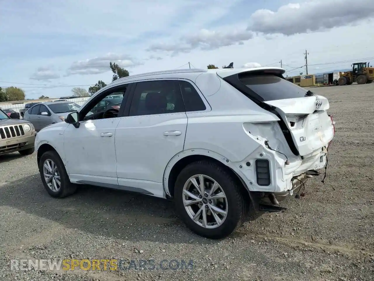 2 Photograph of a damaged car WA1DECF3XP1047508 AUDI Q3 2023