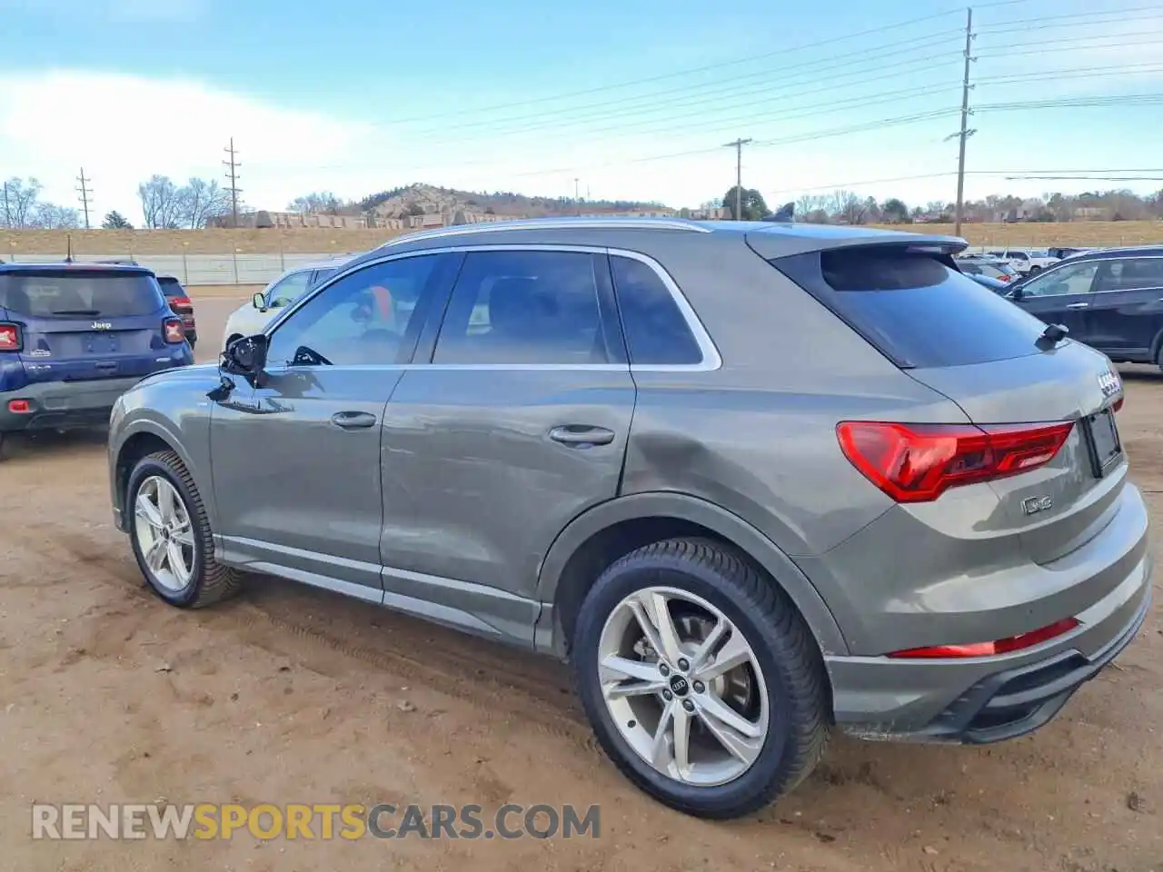2 Photograph of a damaged car WA1DECF3XP1104998 AUDI Q3 2023