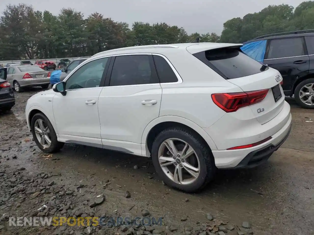2 Photograph of a damaged car WA1DECF3XP1124233 AUDI Q3 2023