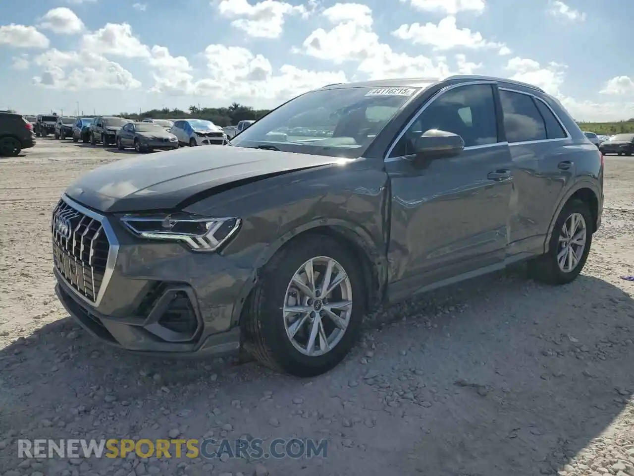 1 Photograph of a damaged car WA1DECF3XP1125320 AUDI Q3 2023