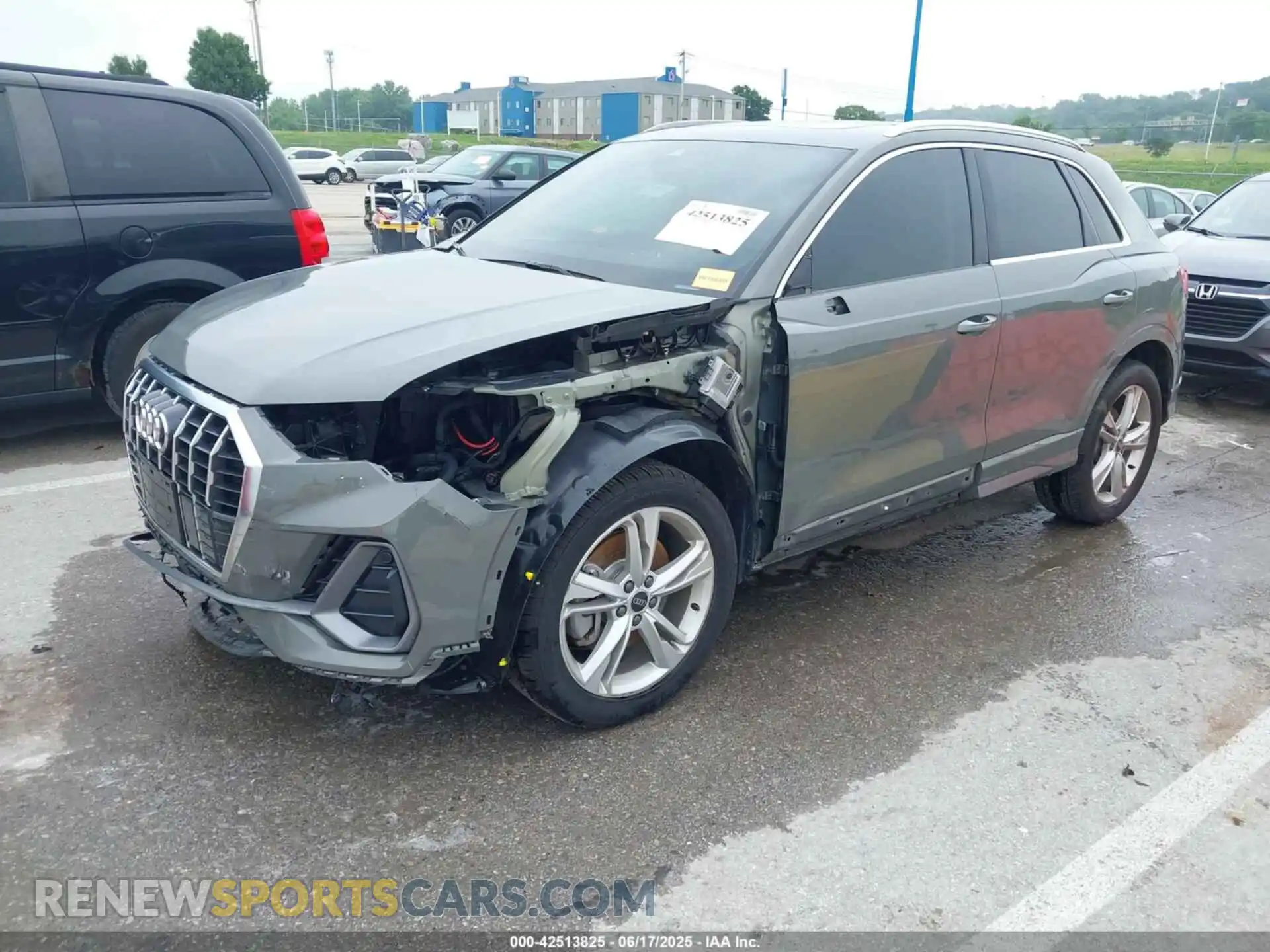 2 Фотография поврежденного автомобиля WA1EECF31P1141507 AUDI Q3 2023