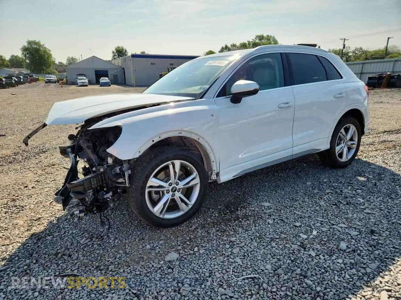 1 Фотография поврежденного автомобиля WA1EECF33P1143792 AUDI Q3 2023