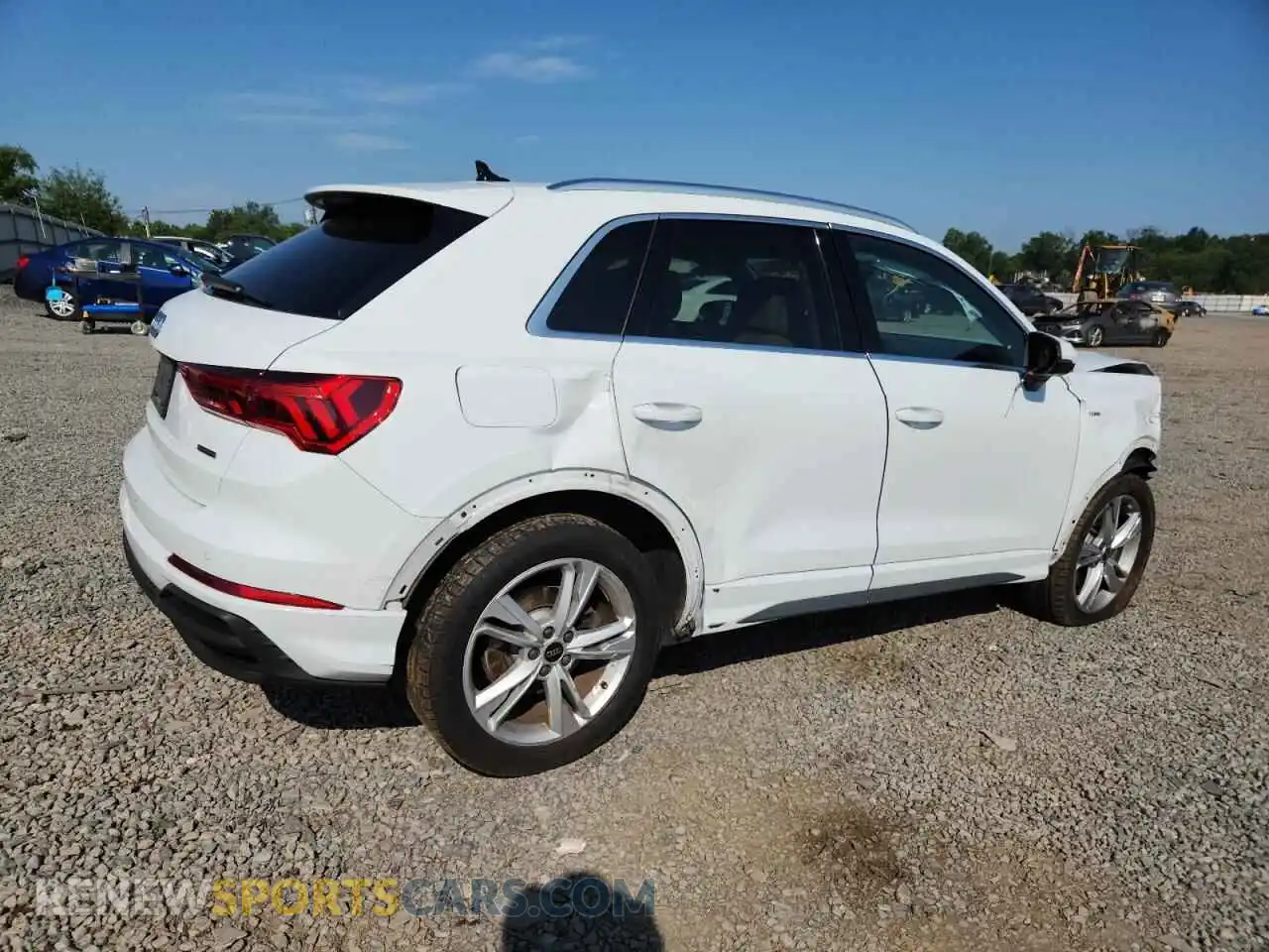 3 Фотография поврежденного автомобиля WA1EECF33P1143792 AUDI Q3 2023
