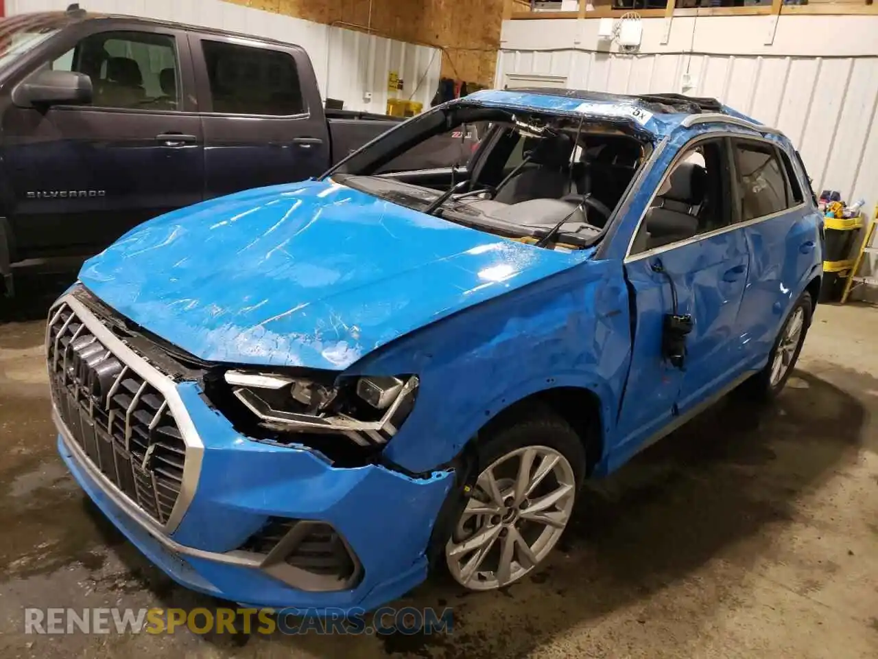 1 Photograph of a damaged car WA1EECF34P1144465 AUDI Q3 2023